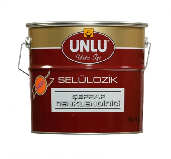 Selülozik Şeffaf Ahşap Renklendirici