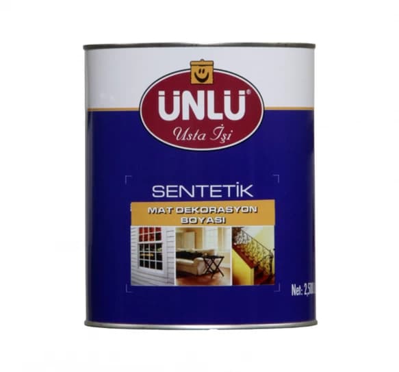 Sentetik Mat Dekorasyon Boyası