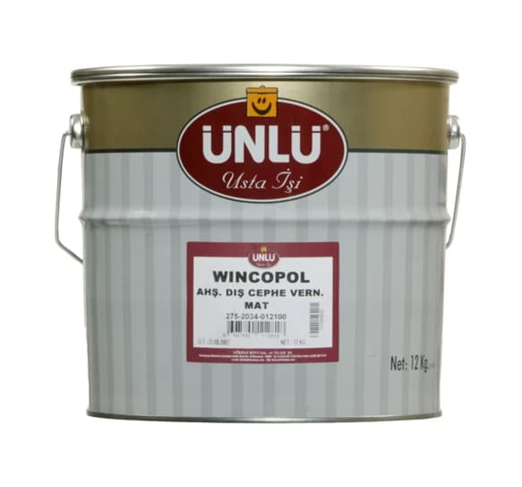 Wincopol PU. Dış Cephe Yarı Mat Ahşap Vernik