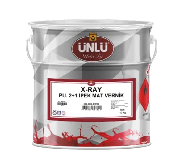 X-Ray Poliüretan 2+1 İpek Mat Vernik