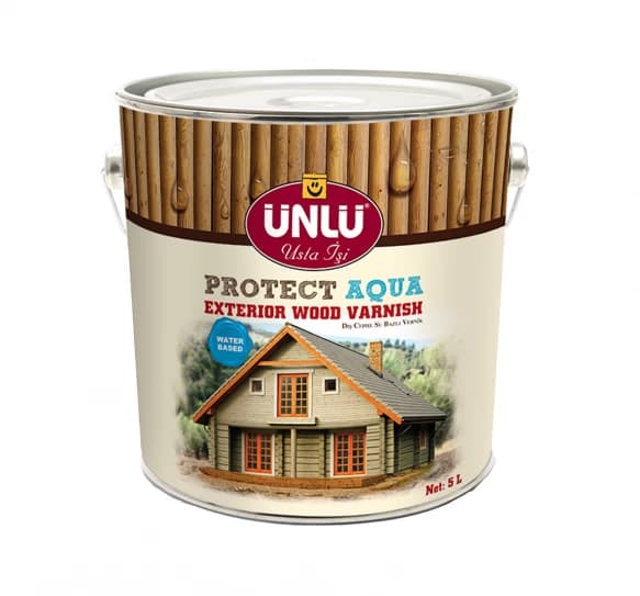 Protect Aqua Su Bazlı Dış Cephe Renkli Vernik