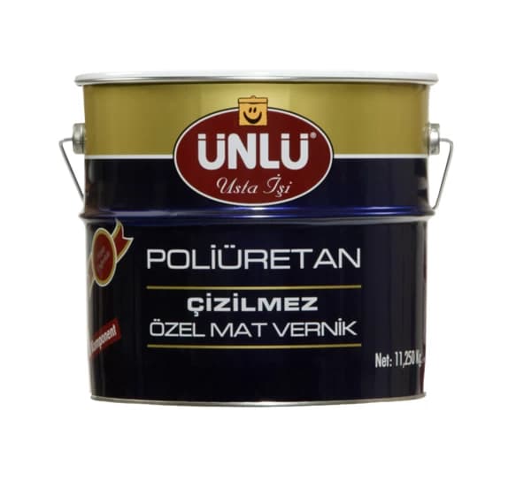 Poliüretan Çizilmez Özel Mat Vernik