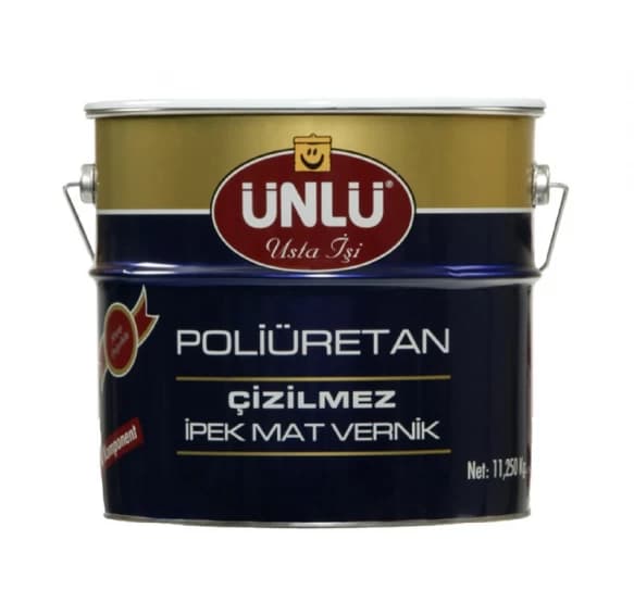 Poliüretan Çizilmez İpek Mat Vernik