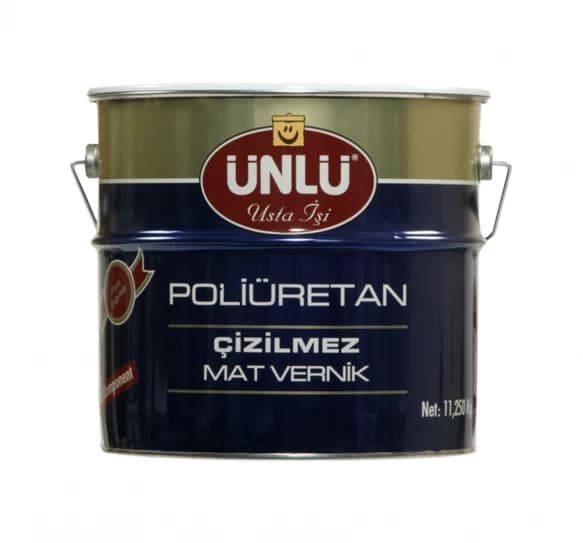 Poliüretan Çizilmez Mat Vernik