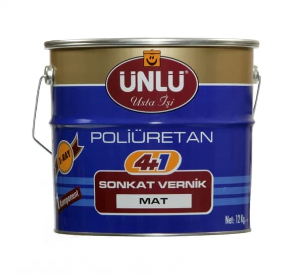 X-Ray Poliüretan 4+1 Mat Vernik